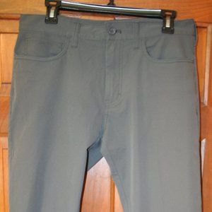 J.Crew Factory Men's Slim Fit Tech Pant Tarnished Metal 31x32